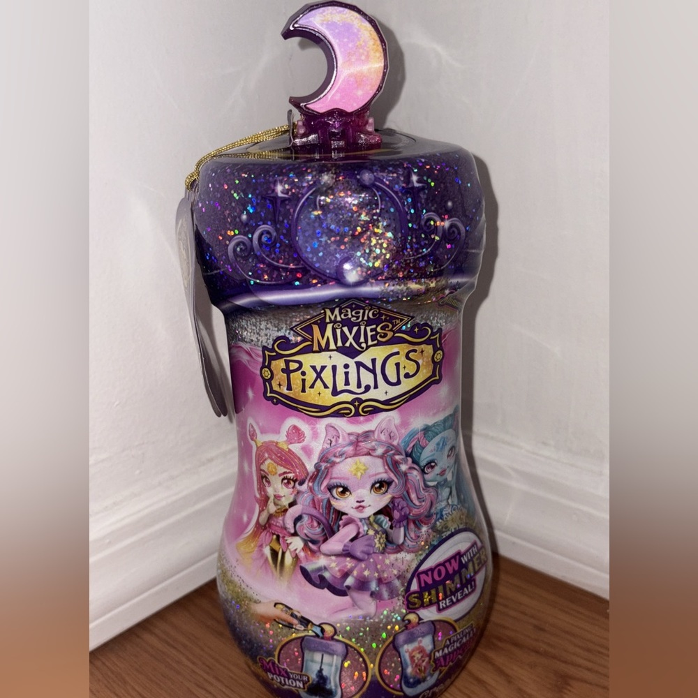 Magic Mixies Pixlings Toy (shimmer-verse edition purple and pink)